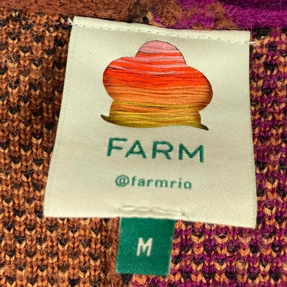 Farm Rio Women's multi Cardigan - Picture 4 of 6